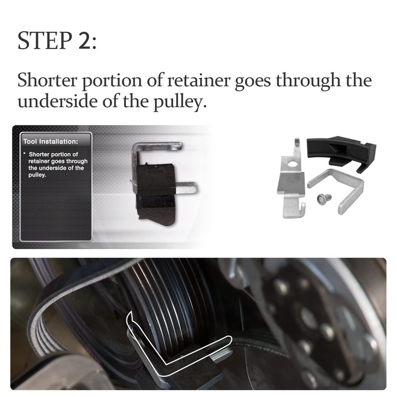 Mekar 91031 Stretch Belt Installation Engine Tool, Compatible with Subaru Impreza Forester Outback 2.5L Engines - Image 3